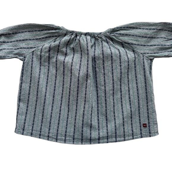 Tea Collection Embroidered Tunic Top Size 4 - Picture 4 of 5